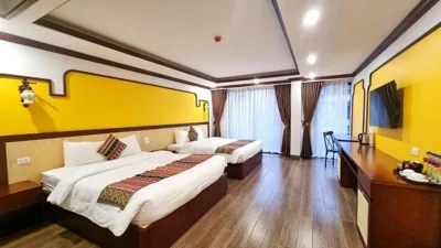 带阳台家庭间 — Le Chapa Hotel & Spa